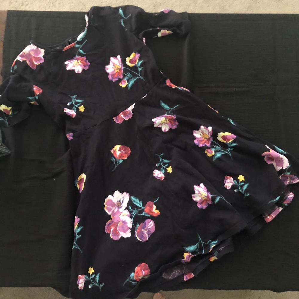 Girls Old Navy Floral tee dress